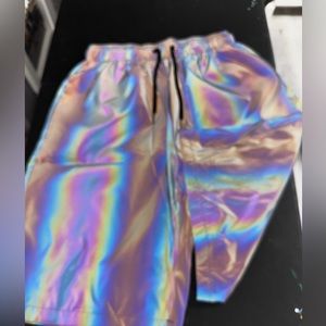 men’s reflective shorts